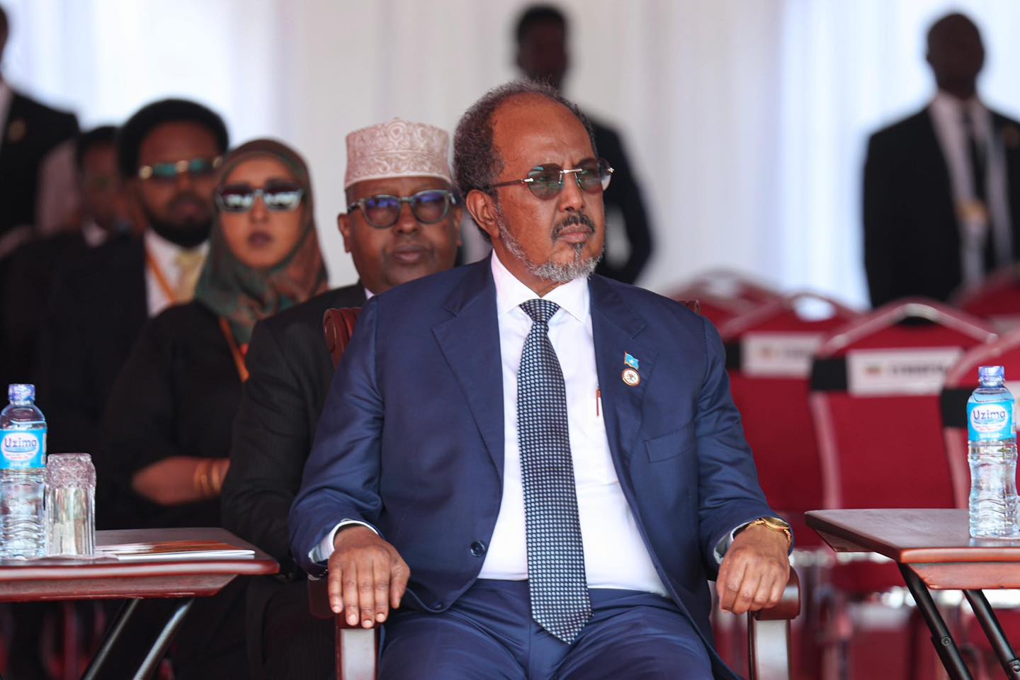Madaxwaynaha Soomaaliya oo Kampala uga qaybgalay Xaflada Caleemasaarka Madaxwaynaha Yugandha Yoweri Museveni.
